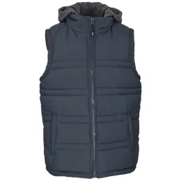 Mens Okinawa Bodywarmer Charcoal Front